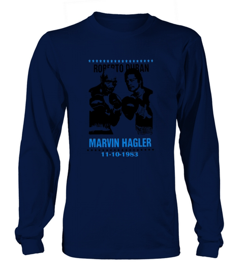Roberto Duran Mavin Hagler Long sleeved Unisex