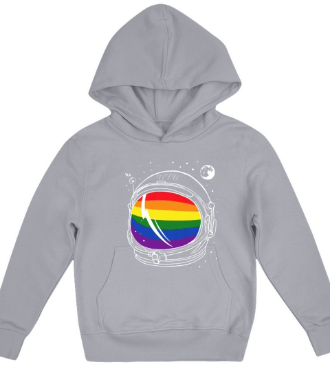 LGBT Gay Rainbow Pride Space Force - Coffee Mug (colored) Kids Hoodie