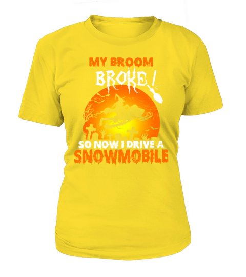 Snowmobile Halloween Costume Gifts Snowmobiling Women's T-Shirt