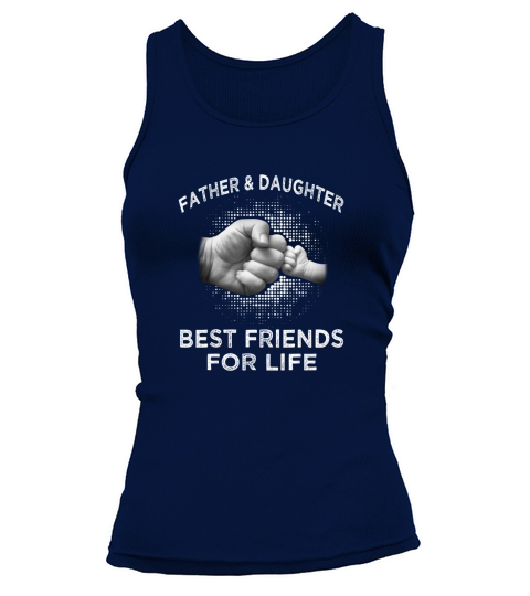 Father Daughter Friends Fist Bump Tank top Woman