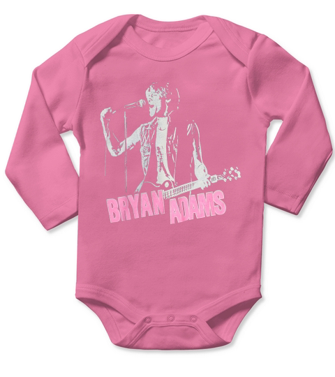 1983 Bryan Adams Cuts Like A Knife Long Sleeve Baby One-Piece