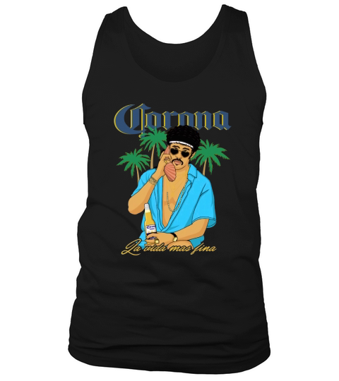 Bad bunny x Corona Beer Hoodie Tank Top Unisex