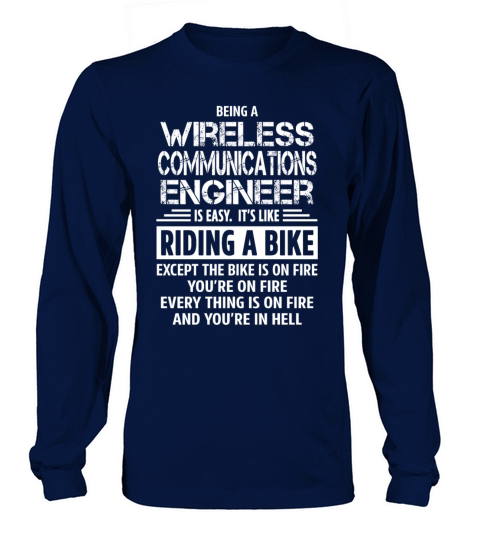 Wireless Communications Engineer Women's Long Sleeve