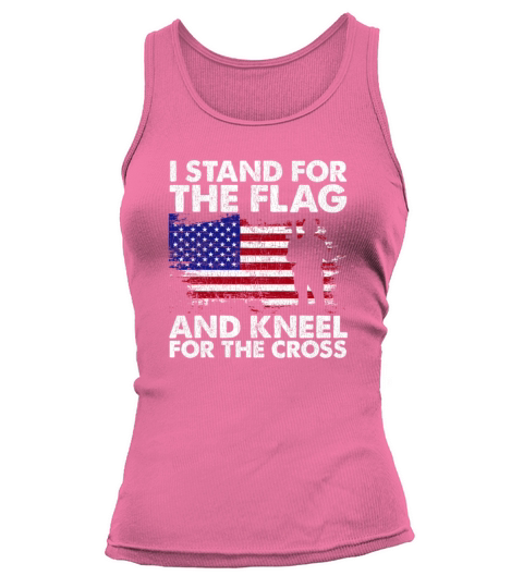 I Stand For The Flag And Kneel For The Cross Women's Tank Top
