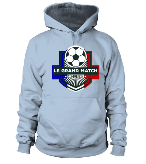 Frankreich the big game begins Women's Hoodie