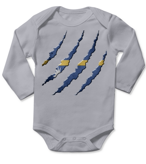 Nauru Long Sleeve Baby One-Piece