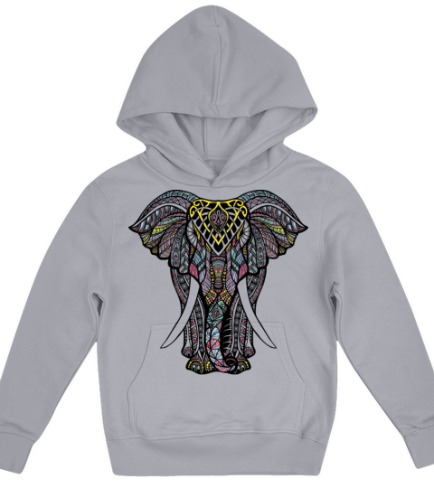 India Elephant Kids Hoodie