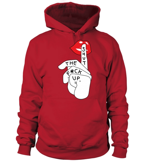 Shut up lips Women's Hoodie