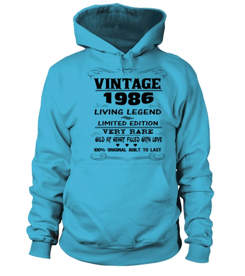 VINTAGE 1986 Women's Hoodie