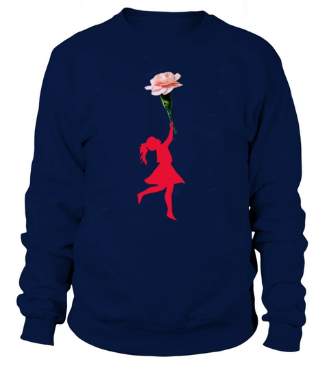 Coronation Flower Girl Banksy Women's Sweatshirt