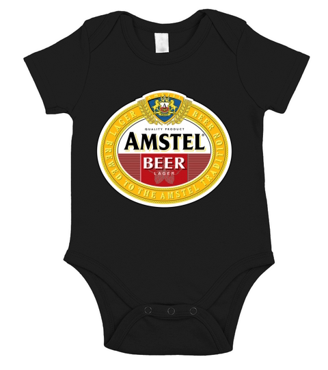 Amstel Beer - Unisex Long Sleeve Short Sleeve Baby One-Piece