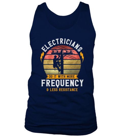 Professional Electrician Electricial Worker Men's Tank Top