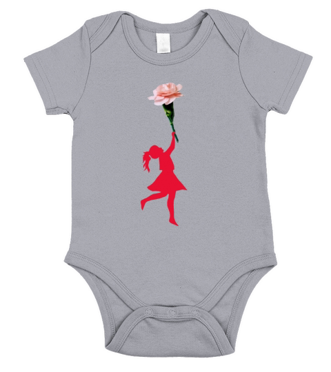 Coronation Flower Girl Banksy Short Sleeve Baby One-Piece