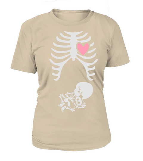 Womens pregnancy announcement t-shirt "baby xray" Women's T-Shirt