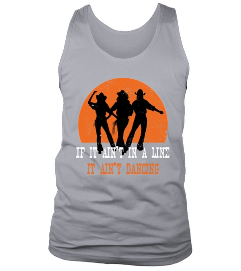 If It Aint In A Line Line Dance Men's Tank Top