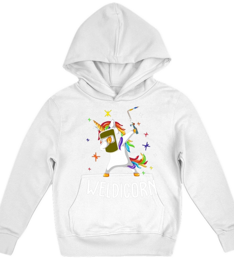 Unicorn Dabbing Weldicorn soldering shirt - Baby Onesie Kids Hoodie