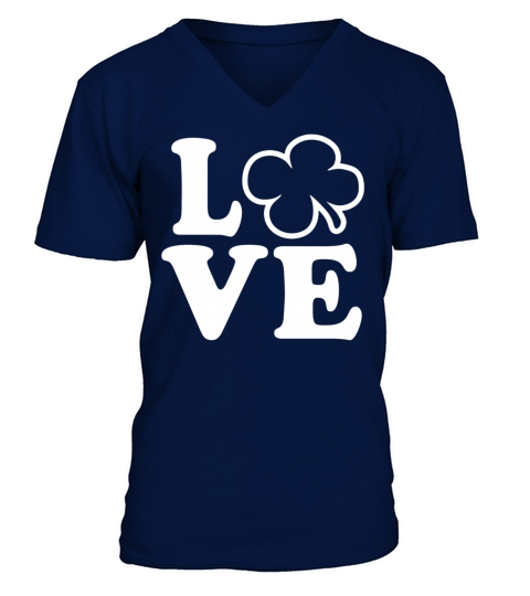 Love Clover Shamrock V-Neck T-shirt