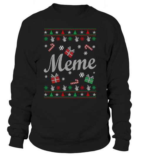 Memes Ugly Christmas Women's Sweatshirt