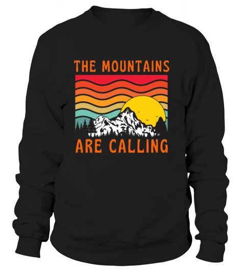 The Mountains Are Calling Sunset Sport Women's Sweatshirt