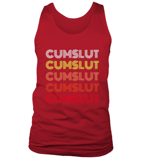 Vintage Style Cumslut Bukkake Wife Tank Top Unisex