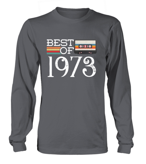 1973 Vintage 47 th Birthday Anniversary Gift Men's Long Sleeve