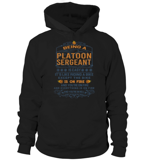 PLATOON SERGEANT FRideaBike Hoodie Unisex