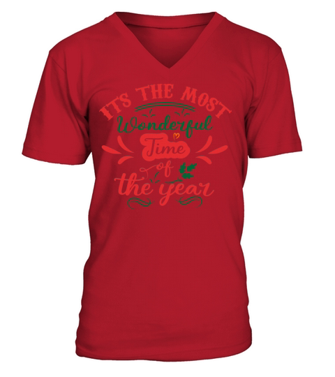 its the most wonderful time of the year Men's V-Neck T-shirt