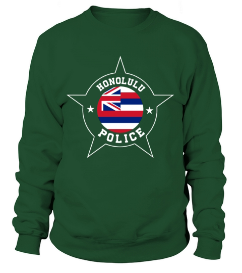 homolulu police hawaii police patriotic Women's Sweatshirt