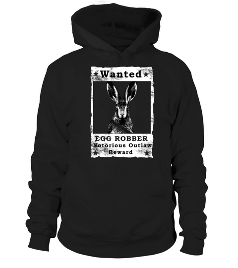 Easter Rabbit wanted mugshot Present for Easter Hoodie Unisex