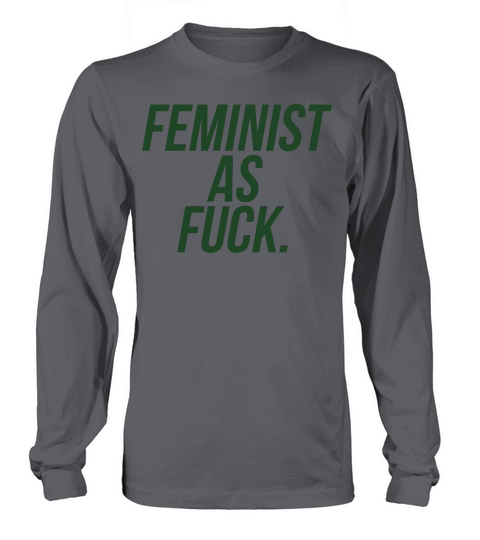 Feminist As Fuck Women's Long Sleeve