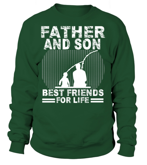 fishing father and son best friends for life Fish Women's Sweatshirt