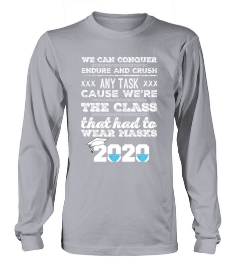 Funny Senior Class Graduate 2020 Quarantine Quote Women's Long Sleeve