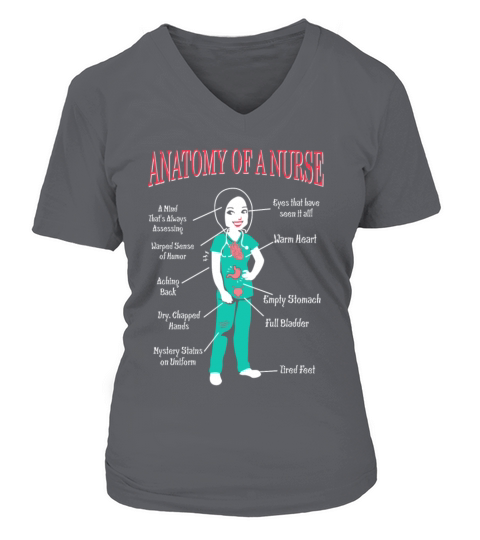Nurse - A mind thats always assessing Women's V-Neck T-shirt