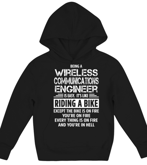 Wireless Communications Engineer Kids Hoodie