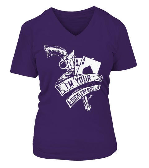 Im your huckleberry V-neck T-Shirt Woman