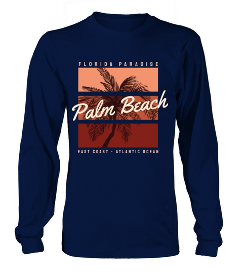 Florida Paradise Palm Beach Women's Long Sleeve