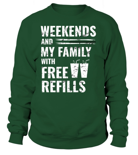 Changing Family Refill Restaurant Jargon Drinks Women's Sweatshirt