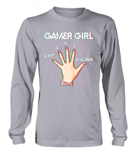 Gamer Girl Funny Video Games Women Gift design Women's Long Sleeve