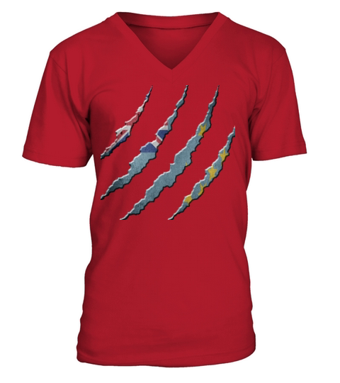Tuvalu Men's V-Neck T-shirt