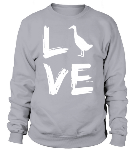 Love running duck gift poultry duck owners Women's Sweatshirt