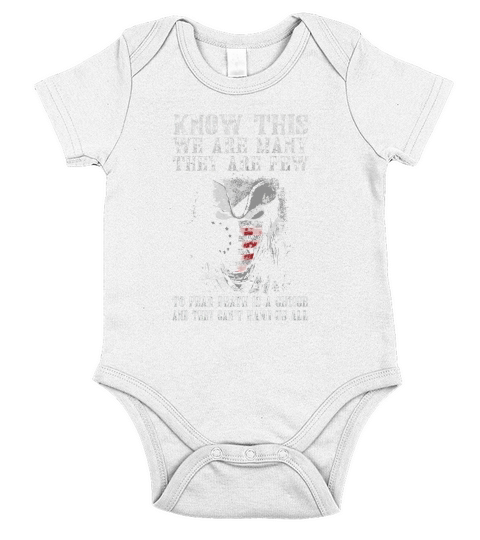 Warrior 12 Cant Hang Us All Short Sleeve Baby One-Piece