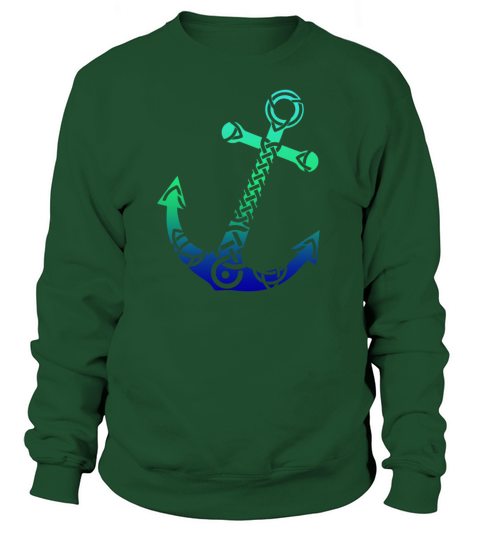 Celtic Symbol Anchor Tribal Tattoo Gift Idea Women's Sweatshirt