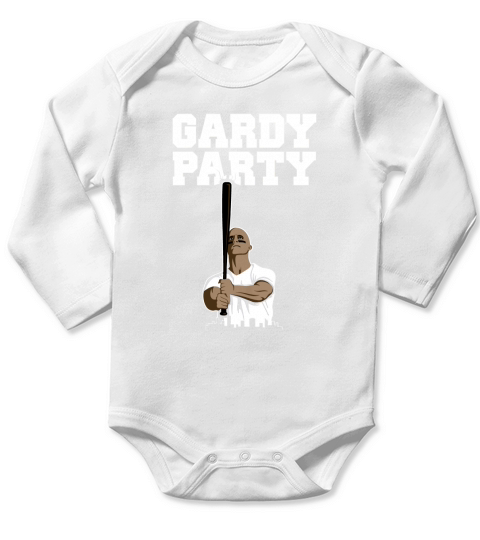 Gardy Party Brett Gardner Long Sleeve Baby One-Piece