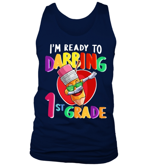 i m ready to dabbing 1st grade Back To School Gift Men's Tank Top