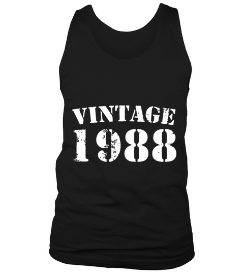 vintage 1988 grandpa Men's Tank Top