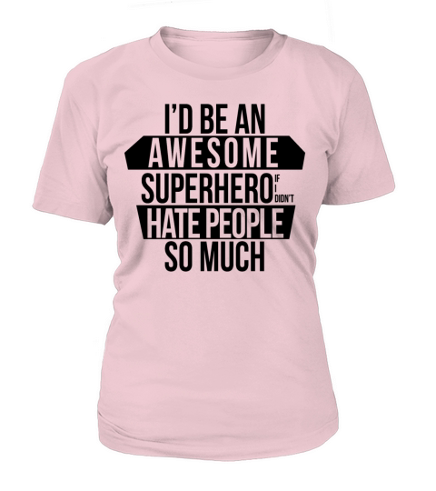 Funny Introvert Superhero Quote Women's T-Shirt