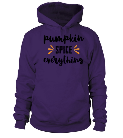 Thanksgiving Pumpkin Spice Everything Women's Hoodie