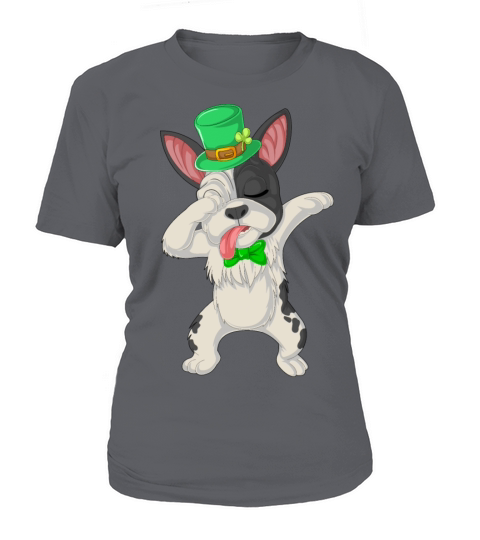 dabbing french bulldog st patricks day Women's T-Shirt