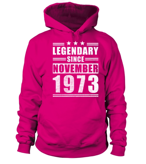 Legendary Since November 1973 Women's Hoodie
