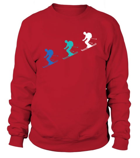 Ski Skies Skiing Women's Sweatshirt